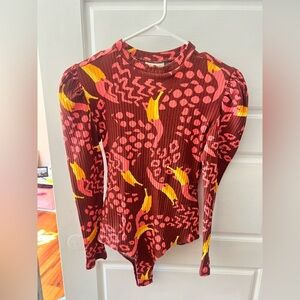 FARMRIO TOUCAN LONG SLEEVE BODYSUIT